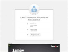 Tablet Screenshot of kolorowanki.euro-com.pl